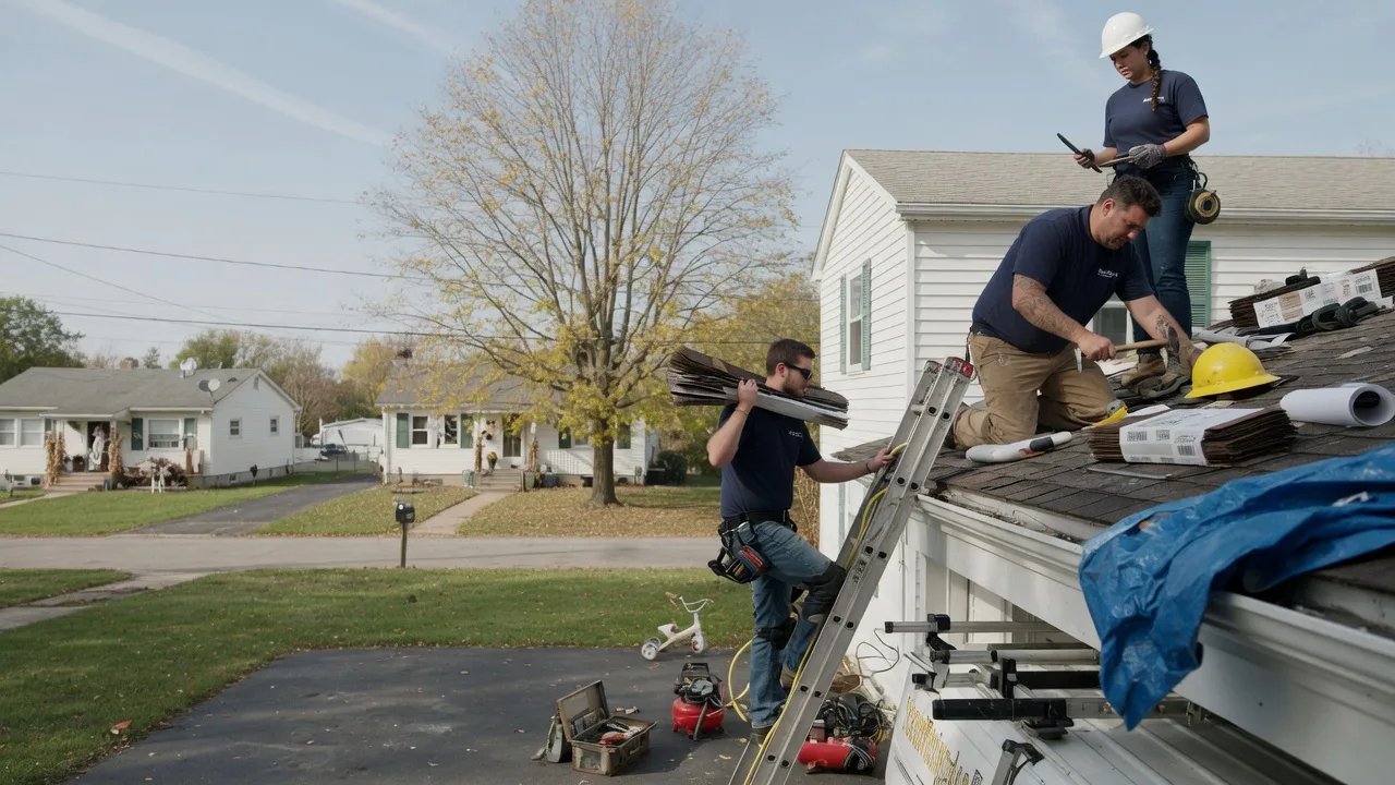 Local Roofing Contractors in Loami, IL near me